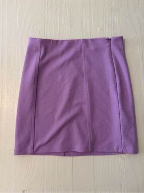 Zara Lilac Mini Skirt